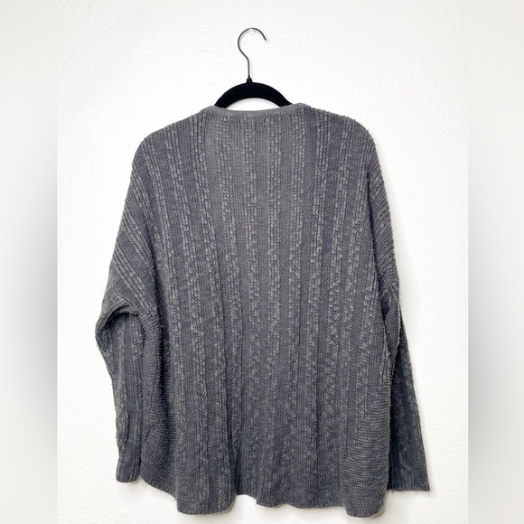 Ecote Women’s Gray Open Cardigan Size Medium M - Picture 3 of 5
